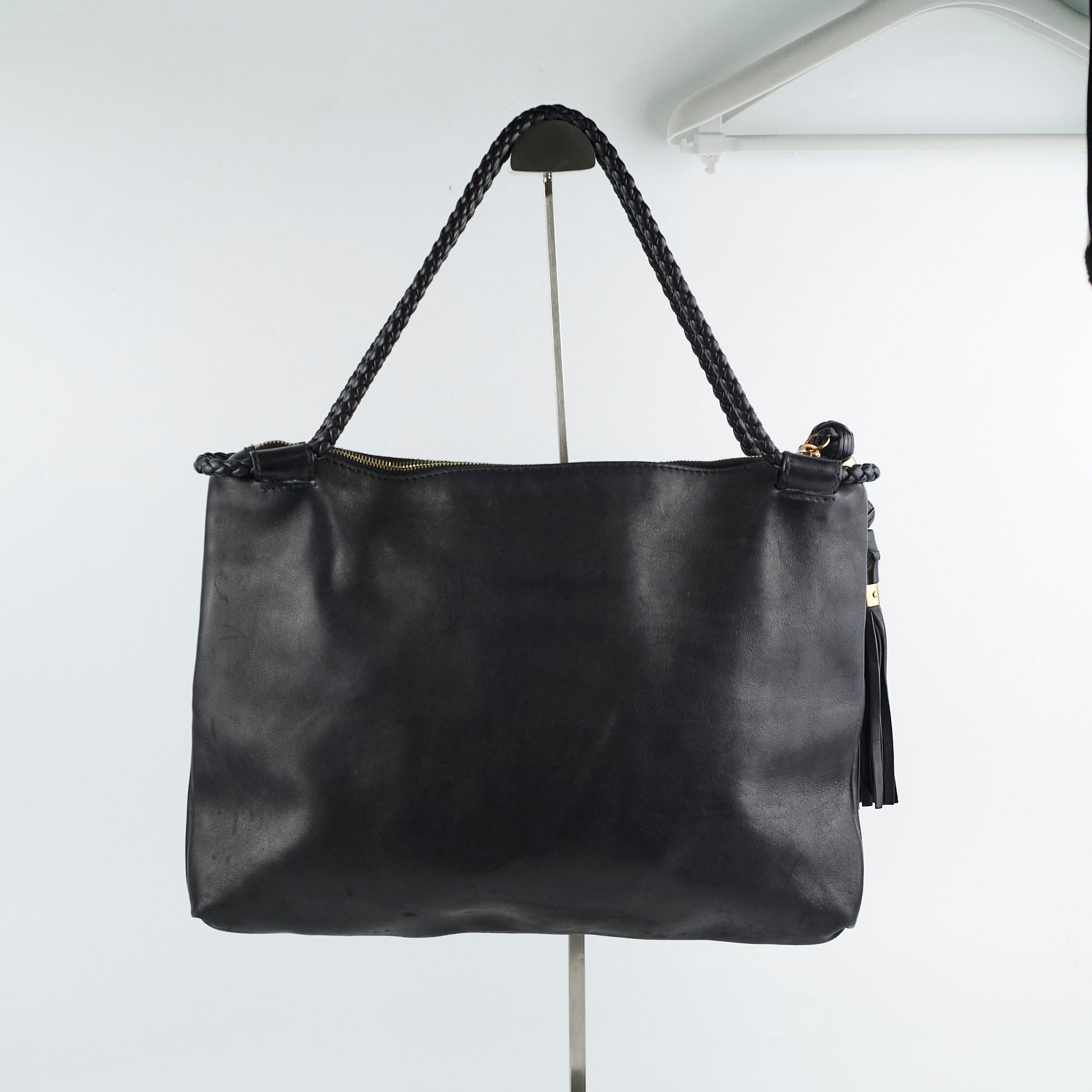 Gucci Tote Leather Black Tote Bag