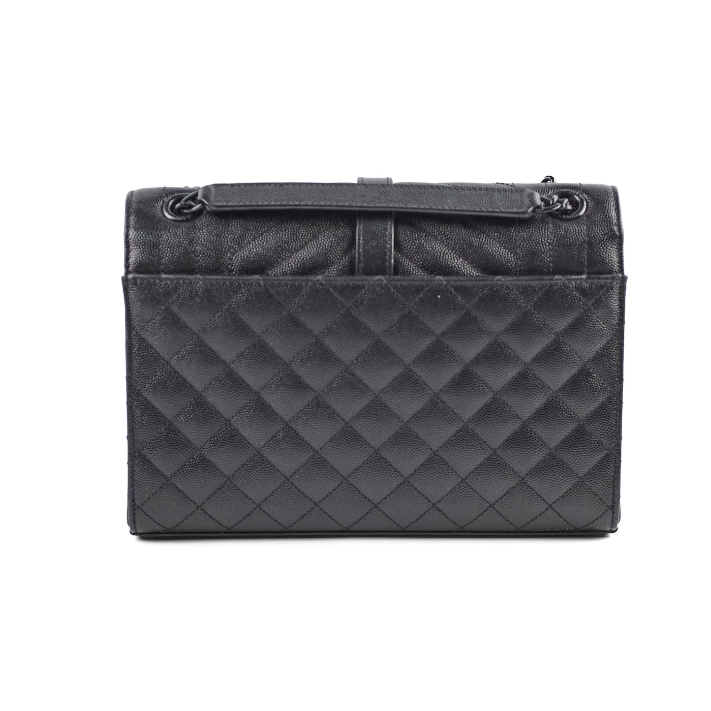YSL Saint Laurent Envelope Bag Quilted Black Shoulder Bag
