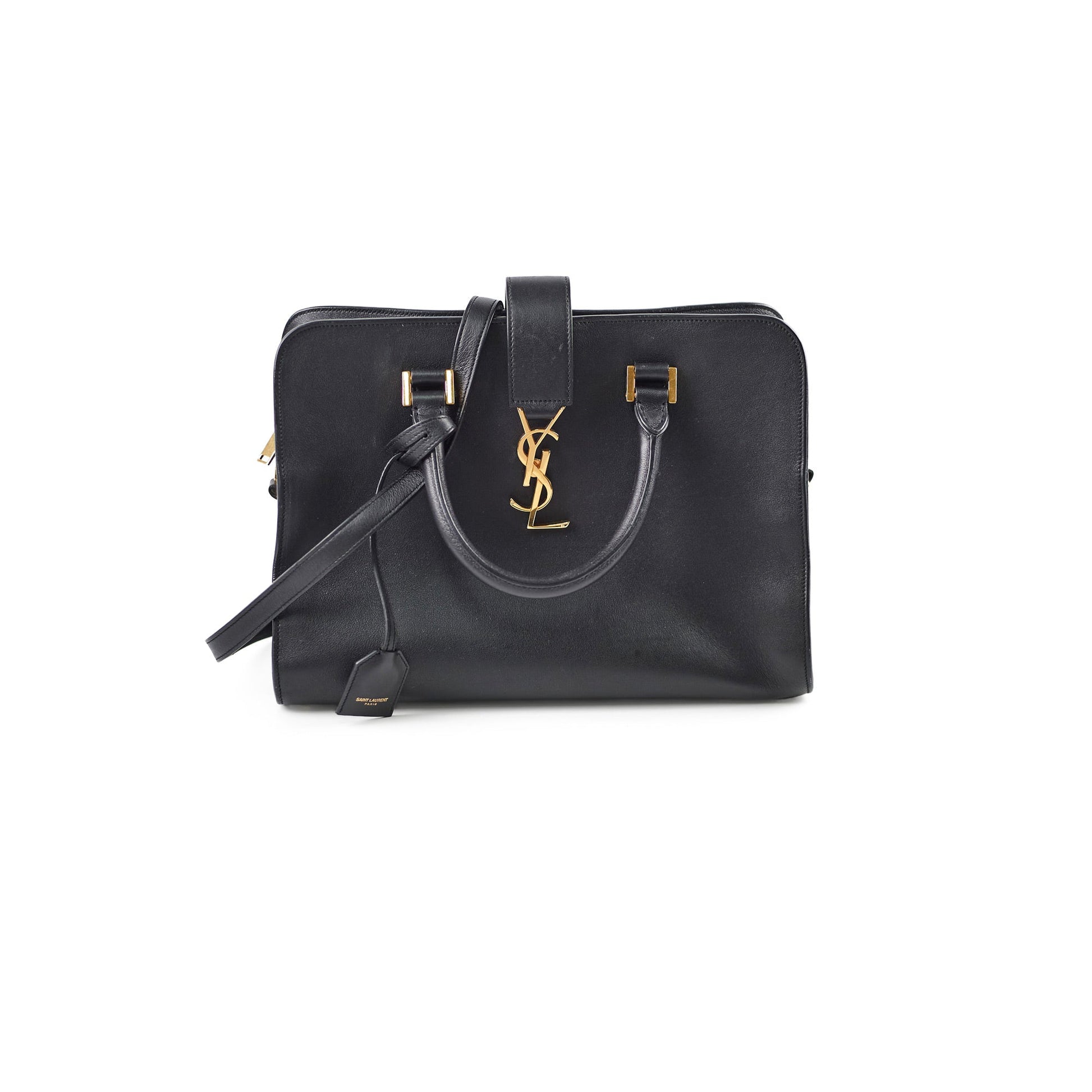 YSL Saint Laurent Cabas Bag Black Small Crossbody Bag