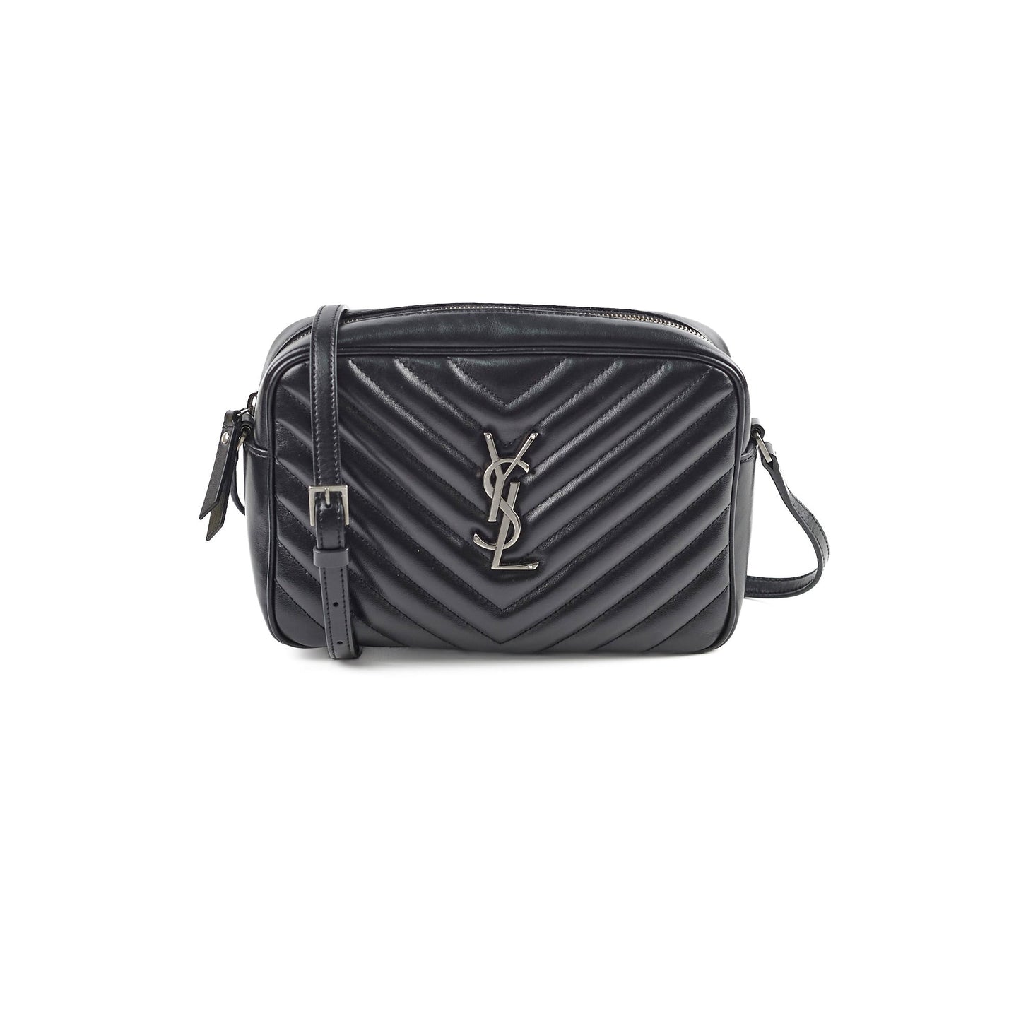 YSL Saint Laurent Lou Camera Bag Black Crossbody Bag 3