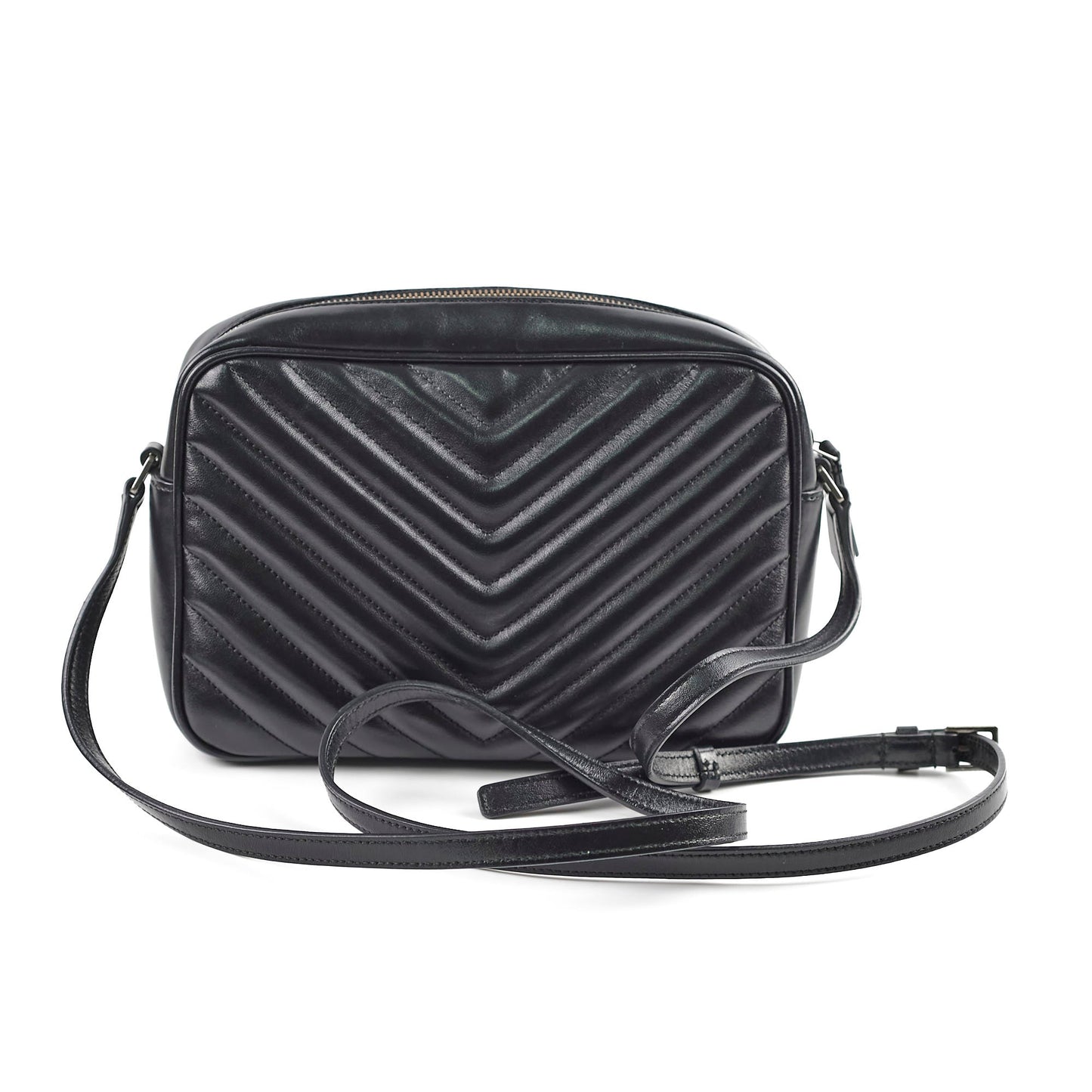 YSL Saint Laurent Lou Camera Bag Black Crossbody Bag 3