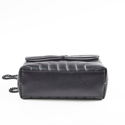 YSL Saint Laurent Lou Lou Bag Black Small Travel Bag