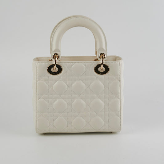 Dior Item Christian Lady Bag White Small Shoulder Bag