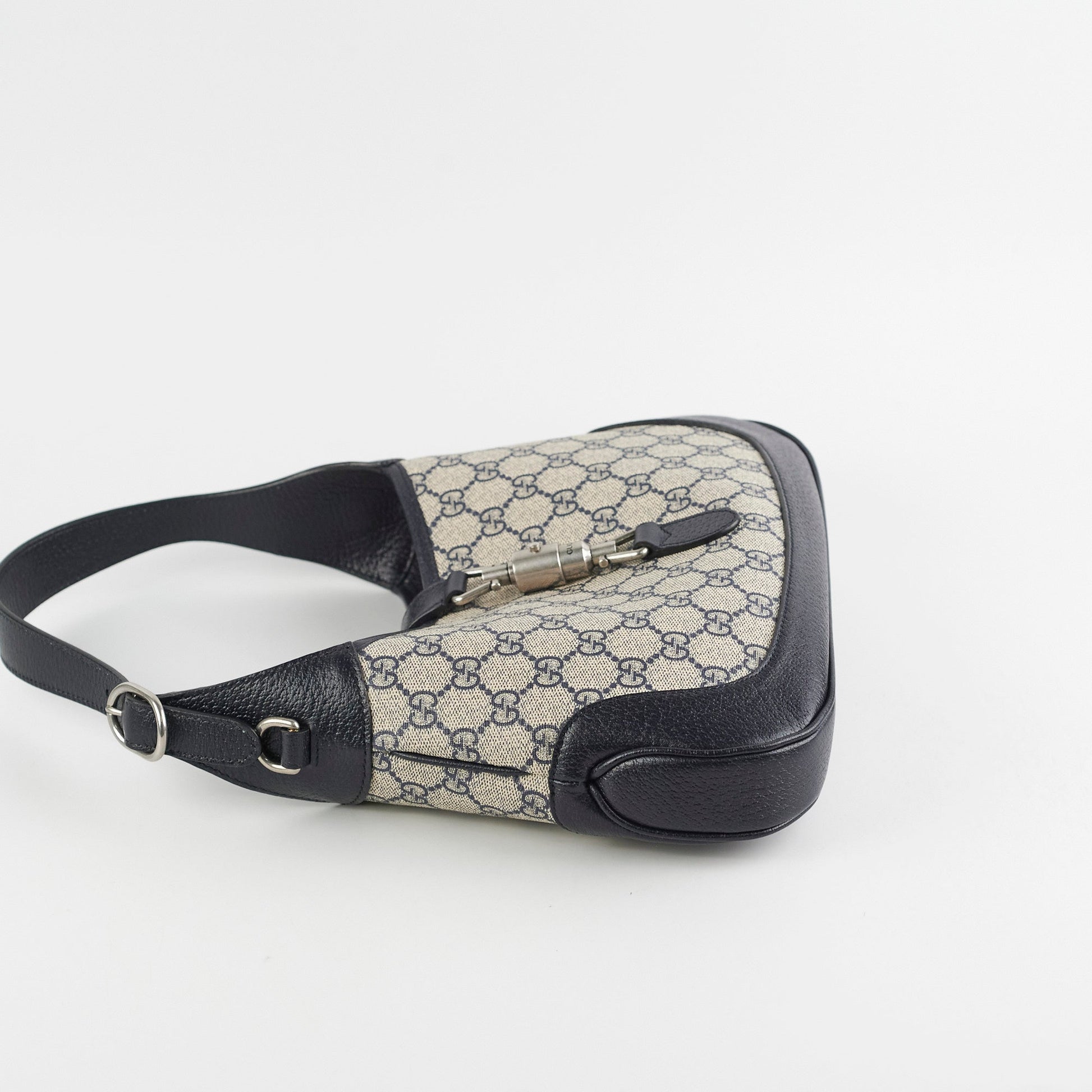 Gucci Jackie Dark Navy Crossbody Bag Small