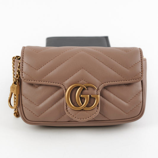 Gucci Super Marmont Crossbody Bag Pink