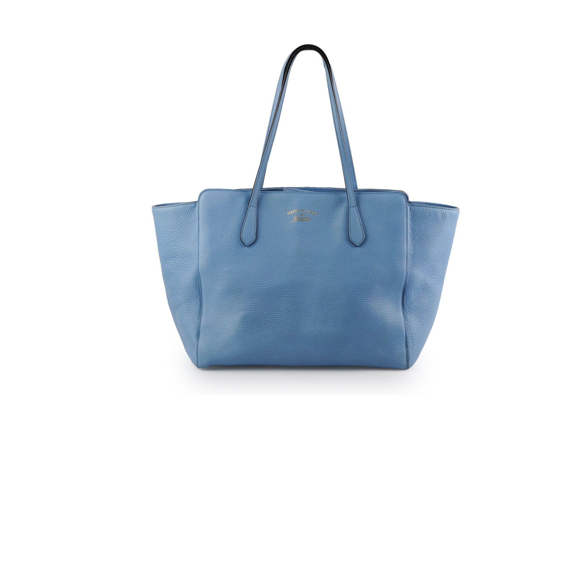 Gucci Swing Tote Blue Tote Bag