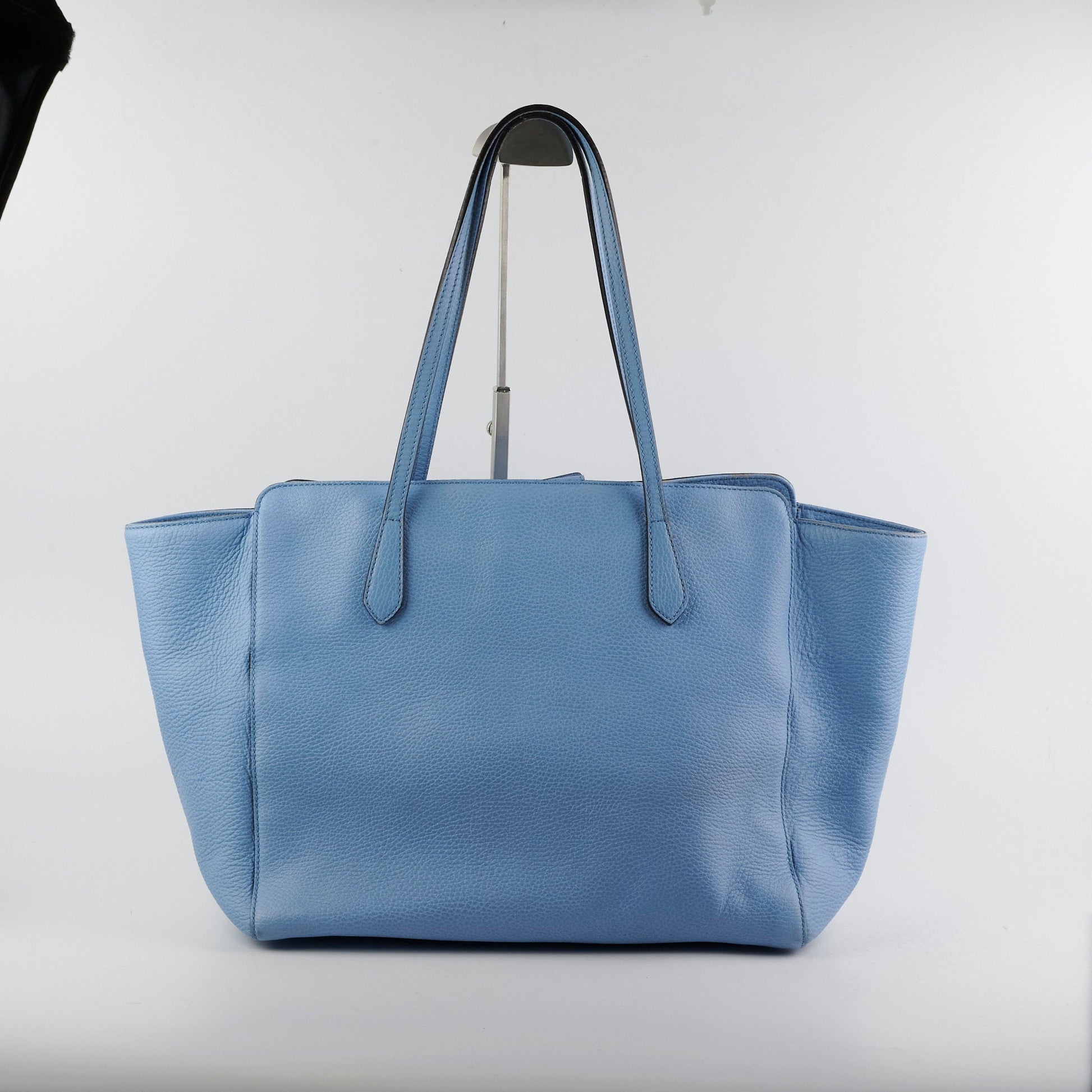 Gucci Swing Tote Blue Tote Bag