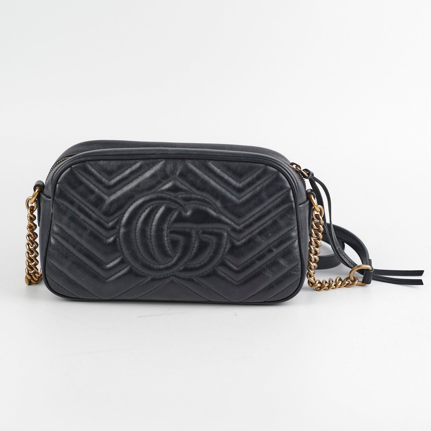 Gucci Marmont Camera Bag Black Small Crossbody Bag 6