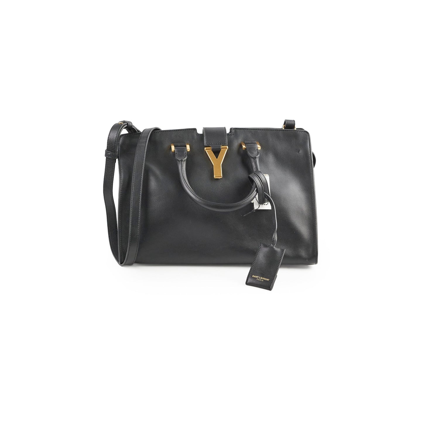 YSL Saint Laurent Classis Cabas Bag Black Small Crossbody Bag