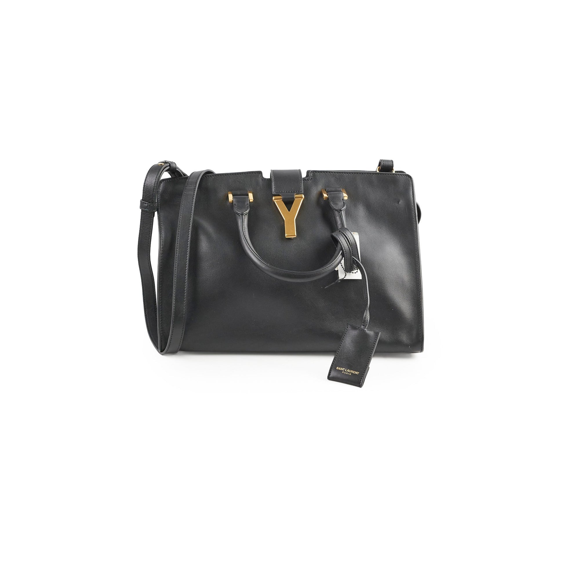 YSL Saint Laurent Classis Cabas Bag Black Small Crossbody Bag