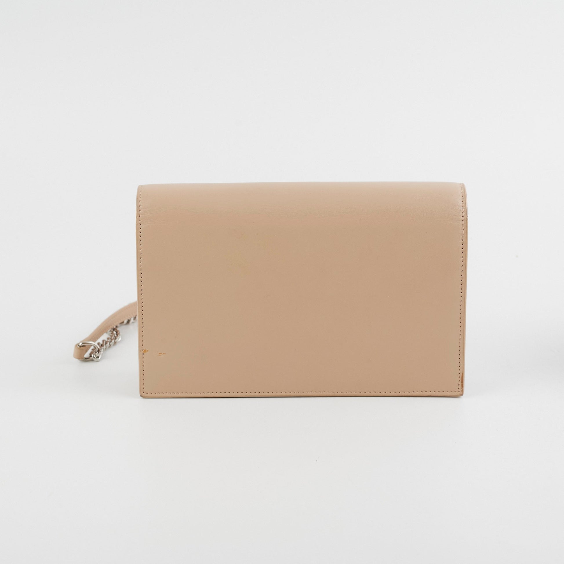 YSL Saint Laurent Kate Tassel Crossbody Bag Beige Small