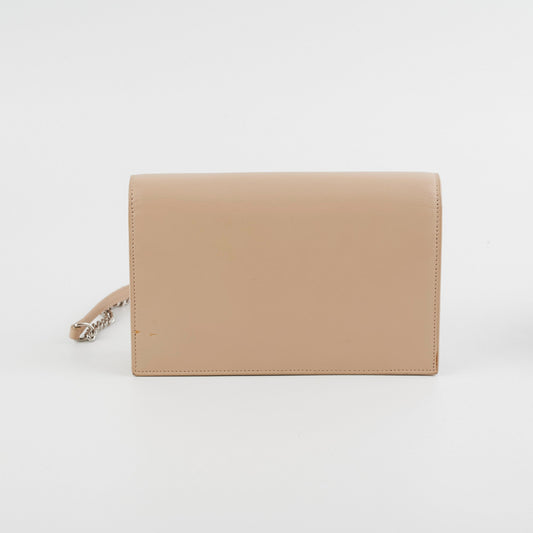 YSL Saint Laurent Kate Tassel Crossbody Bag Beige Small