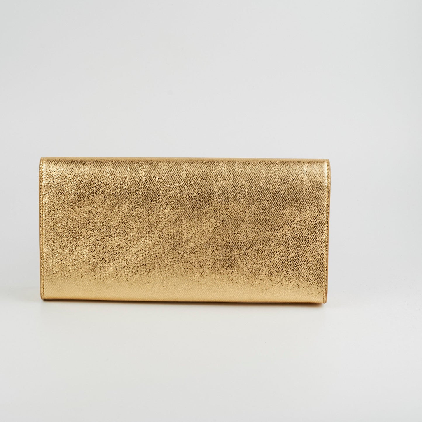 YSL Saint Laurent Kate Tassel Clutch Gold Clutch Bag