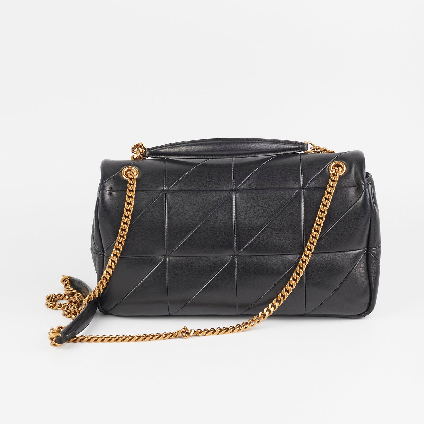 YSL Saint Laurent Patchwork Bag Lambskin Medium Chain Crossbody Bag