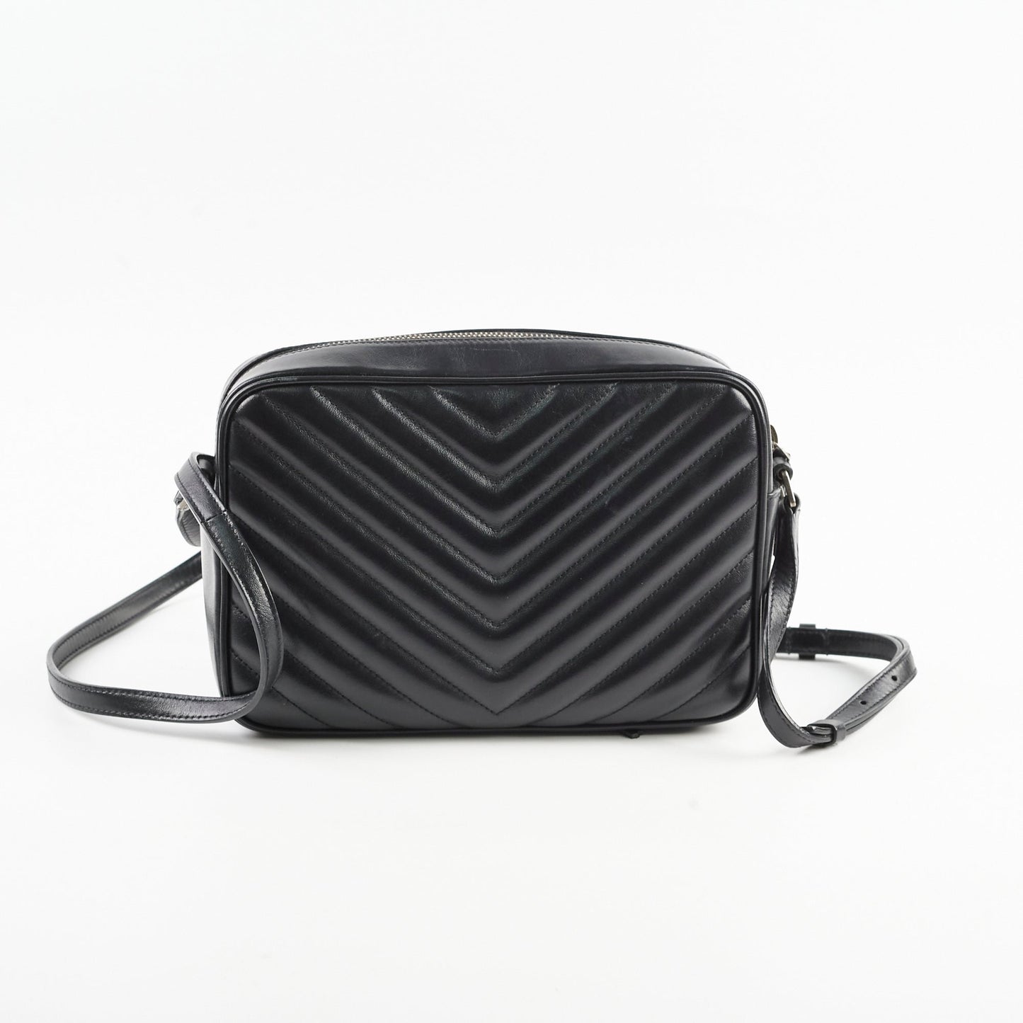 YSL Saint Laurent Lou Camera Bag Black Crossbody Bag Camera Black Bag
