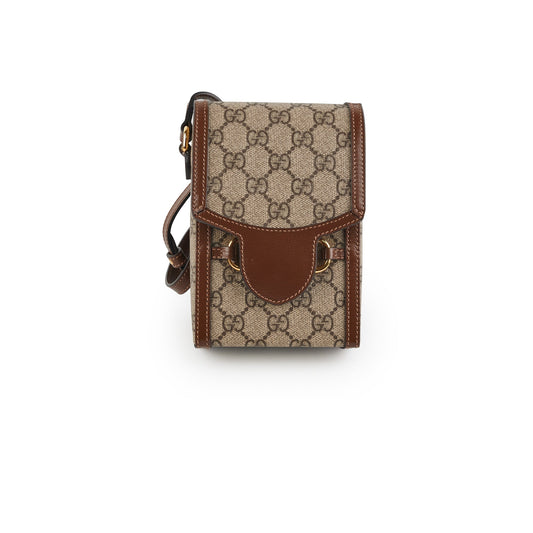 Gucci Vertical Horsebit Crossbody Bag Mini