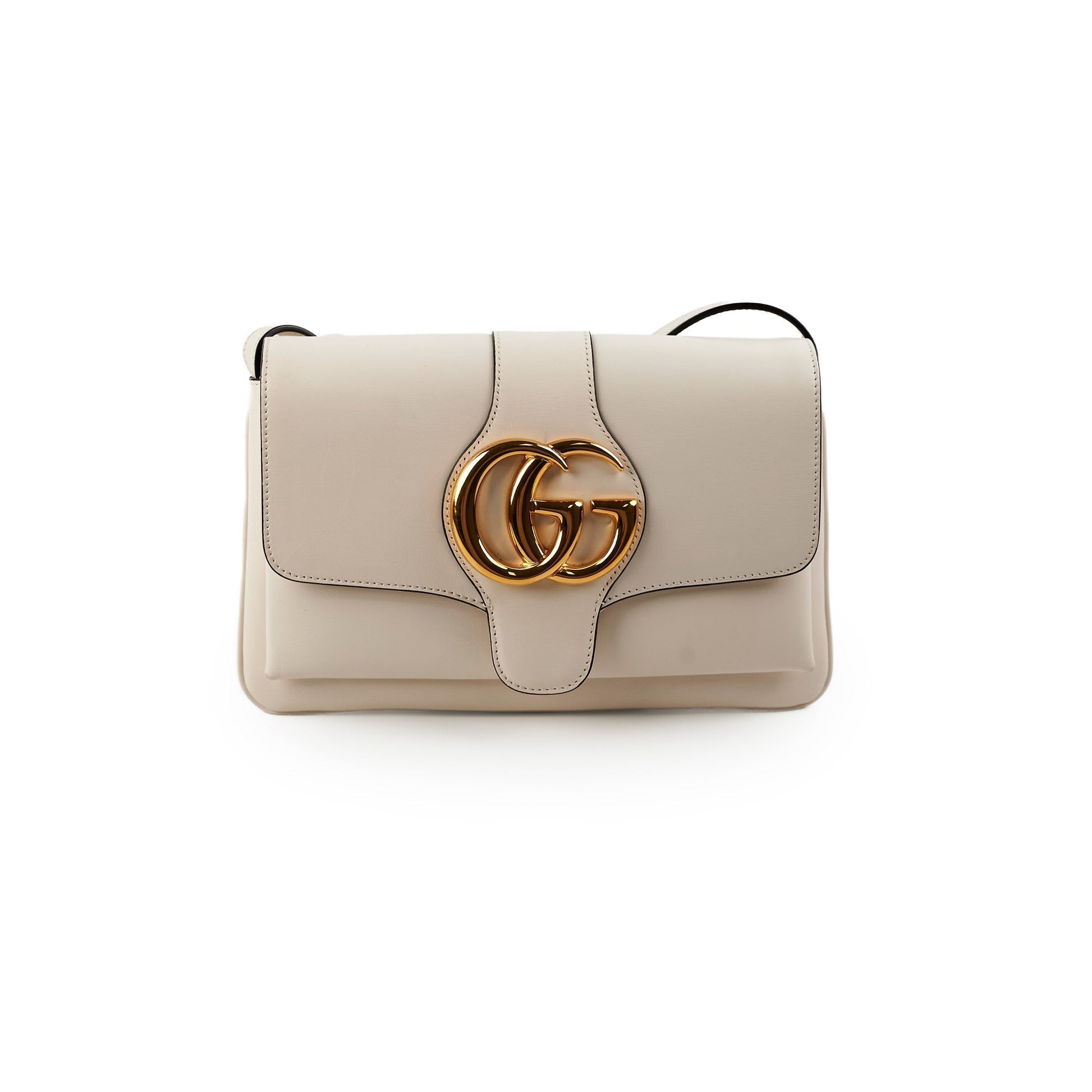 Gucci Arli Crossbody Bag Leather Cream