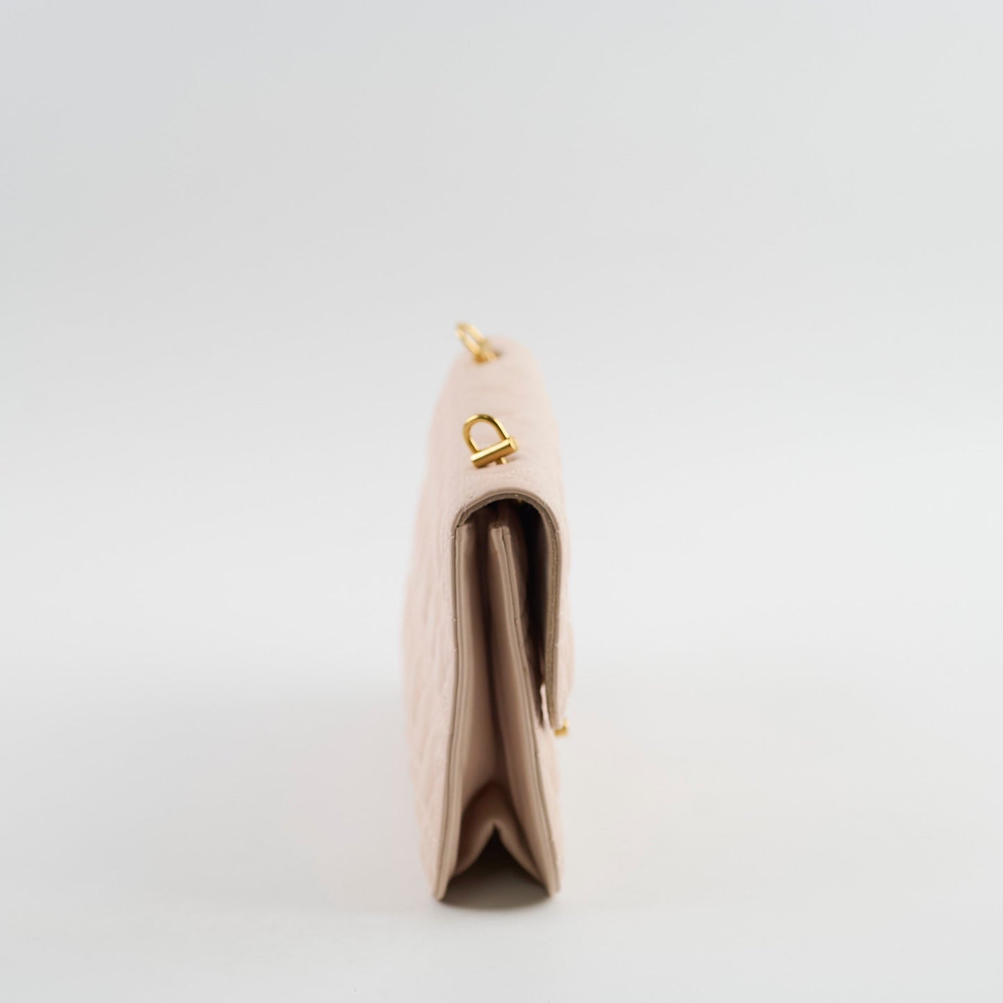 Dior Christian addict Bag Blush Flap Clutch Bag