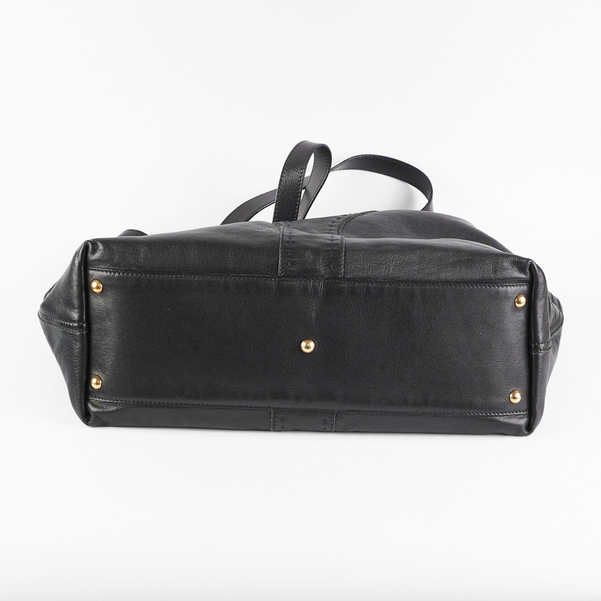 YSL Saint Laurent Reversible Double Sac Tote Black Tote Bag