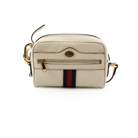 Gucci Ophidia Crossbody White Crossbody Bag