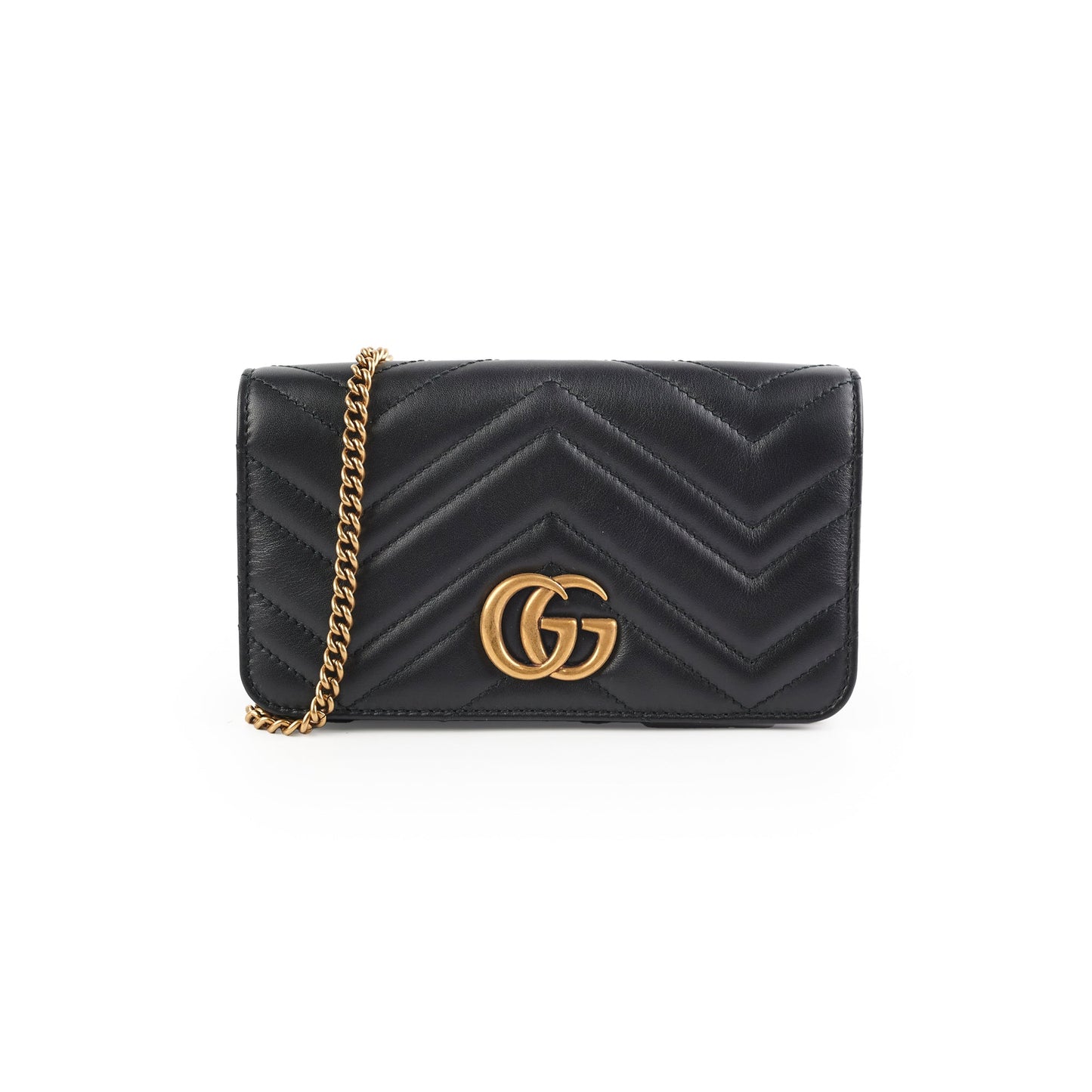 Gucci Marmont Crossbody Bag Black Mini 5
