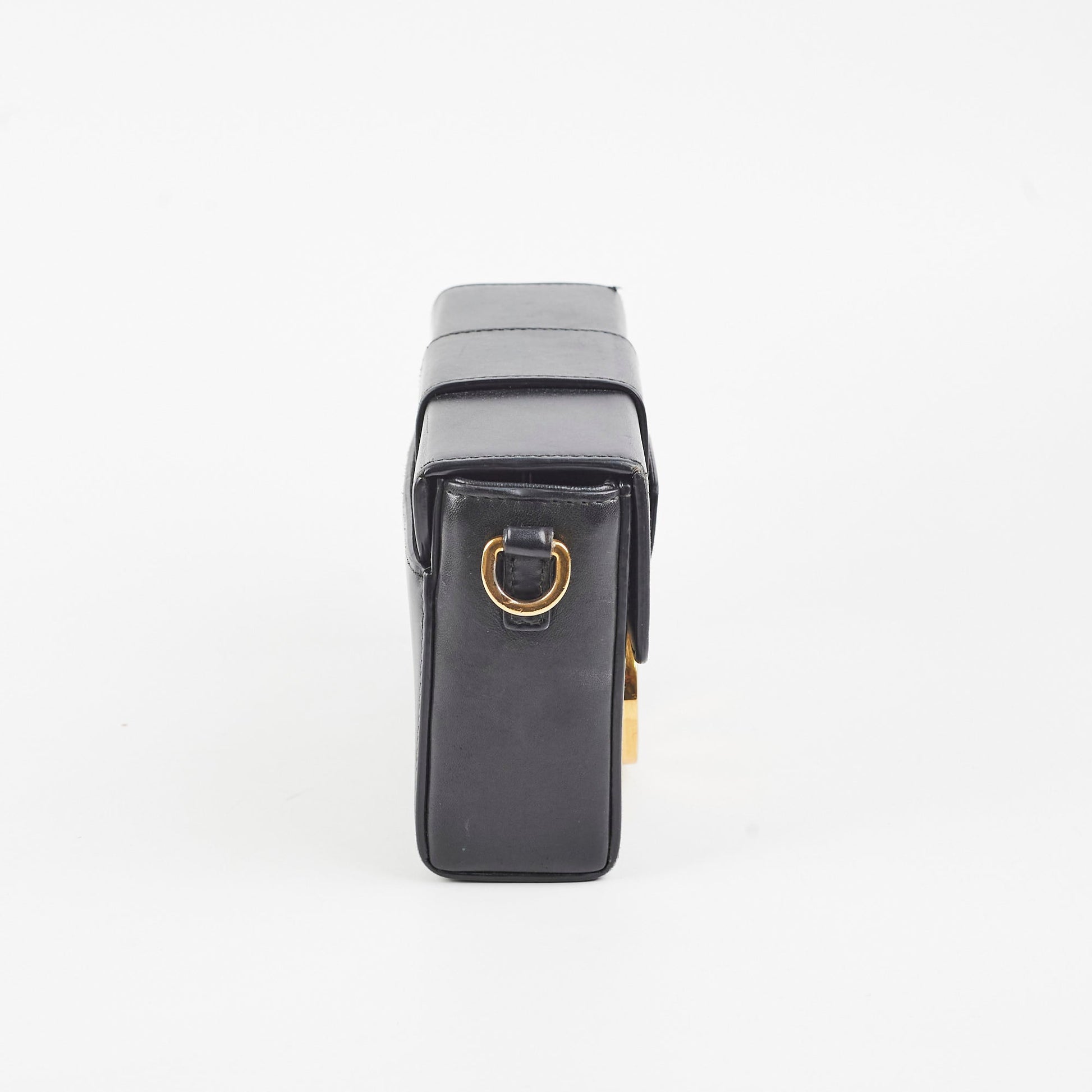 Dior Christian Montaigne Crossbody Bag Black