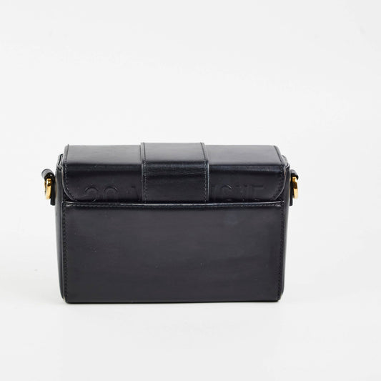 Dior Christian Montaigne Crossbody Bag Black