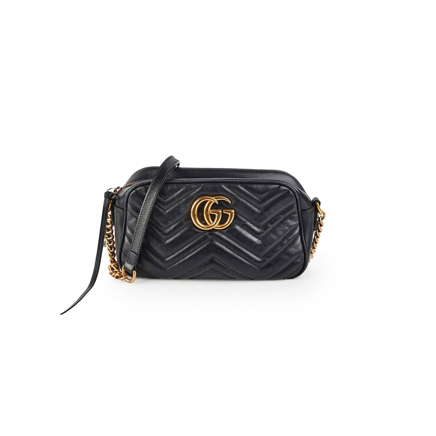 Gucci Marmont Camera Bag Black Small Shoulder Bag
