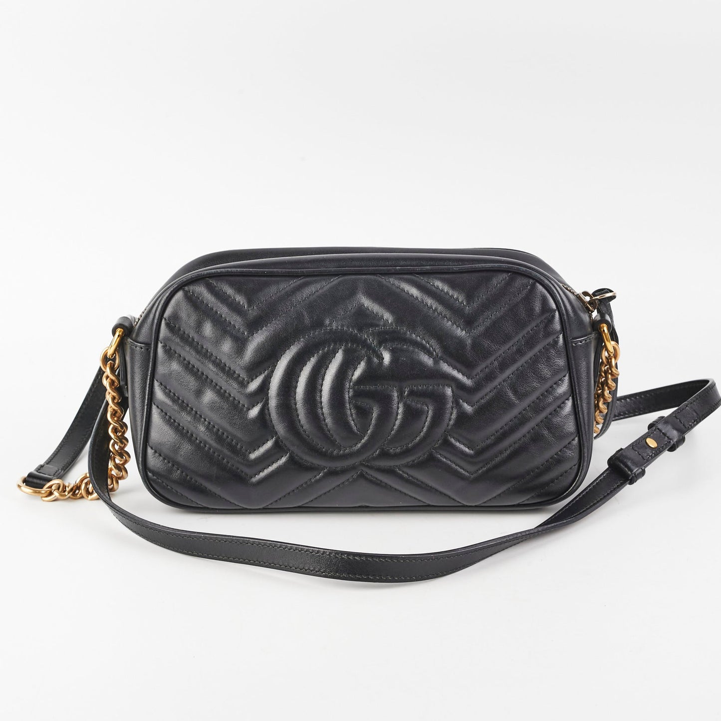 Gucci Marmont Camera Bag Black Small Shoulder Bag