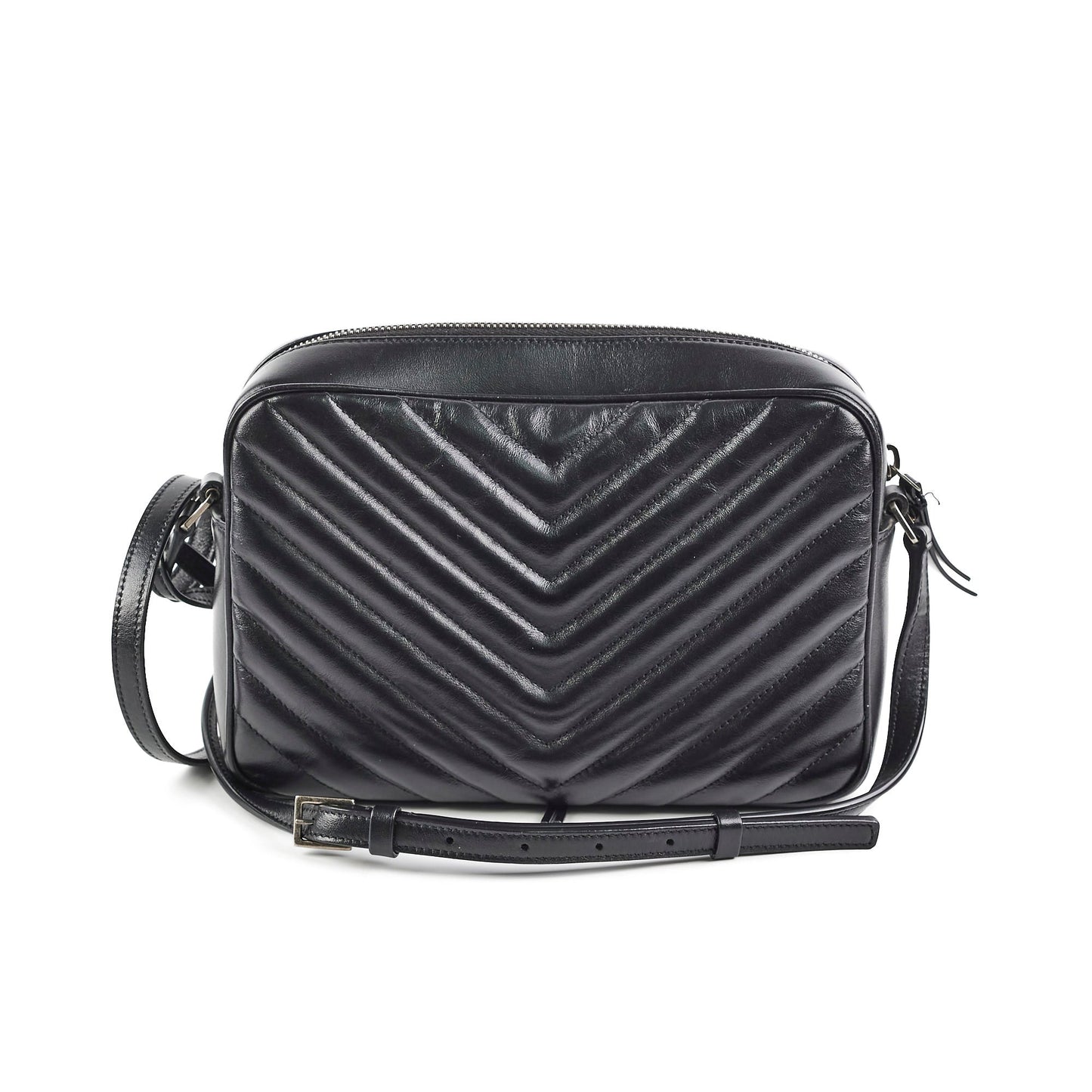 YSL Saint Laurent Lou Camera Bag Black Crossbody Bag 5