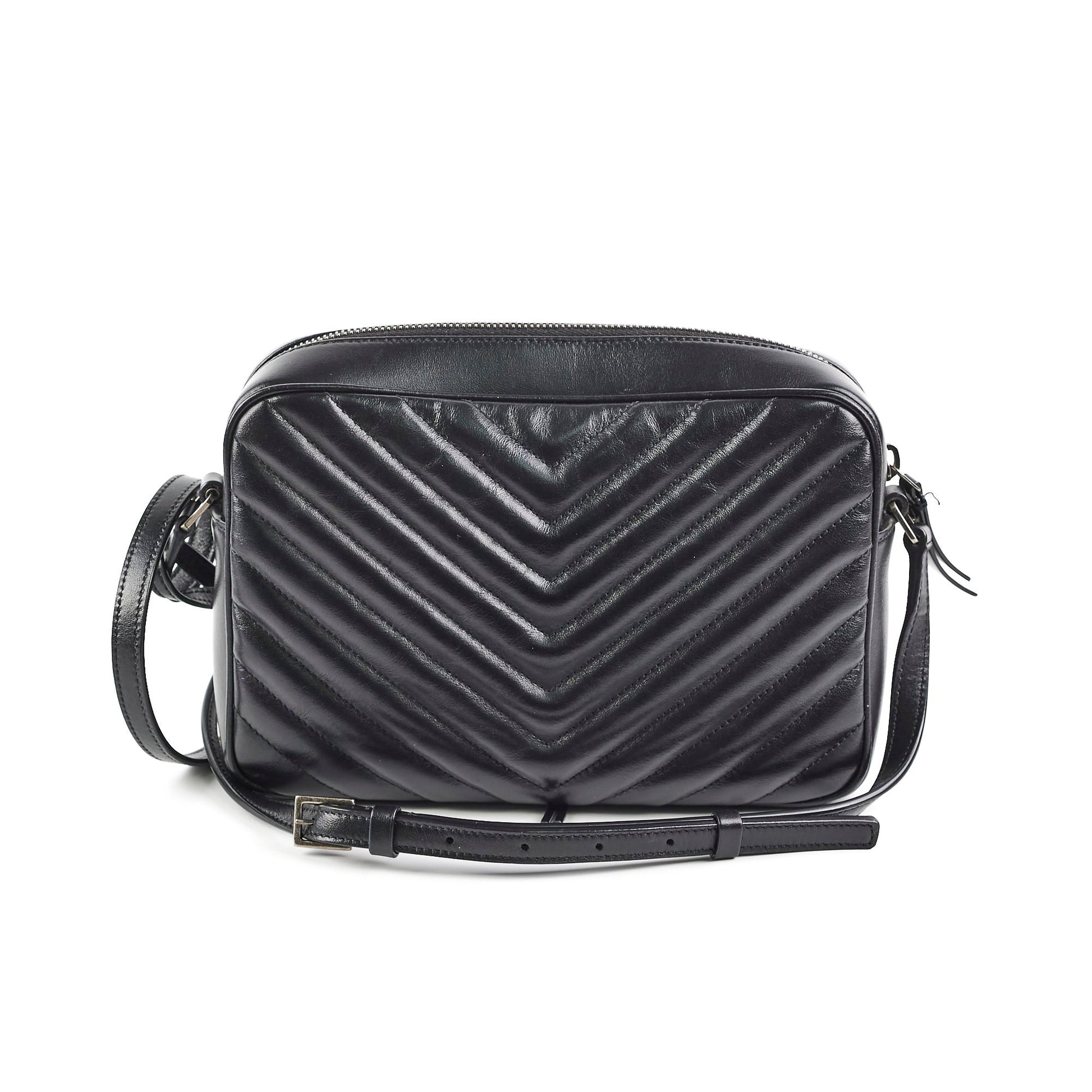 YSL Saint Laurent Lou Camera Bag Black Crossbody Bag 5