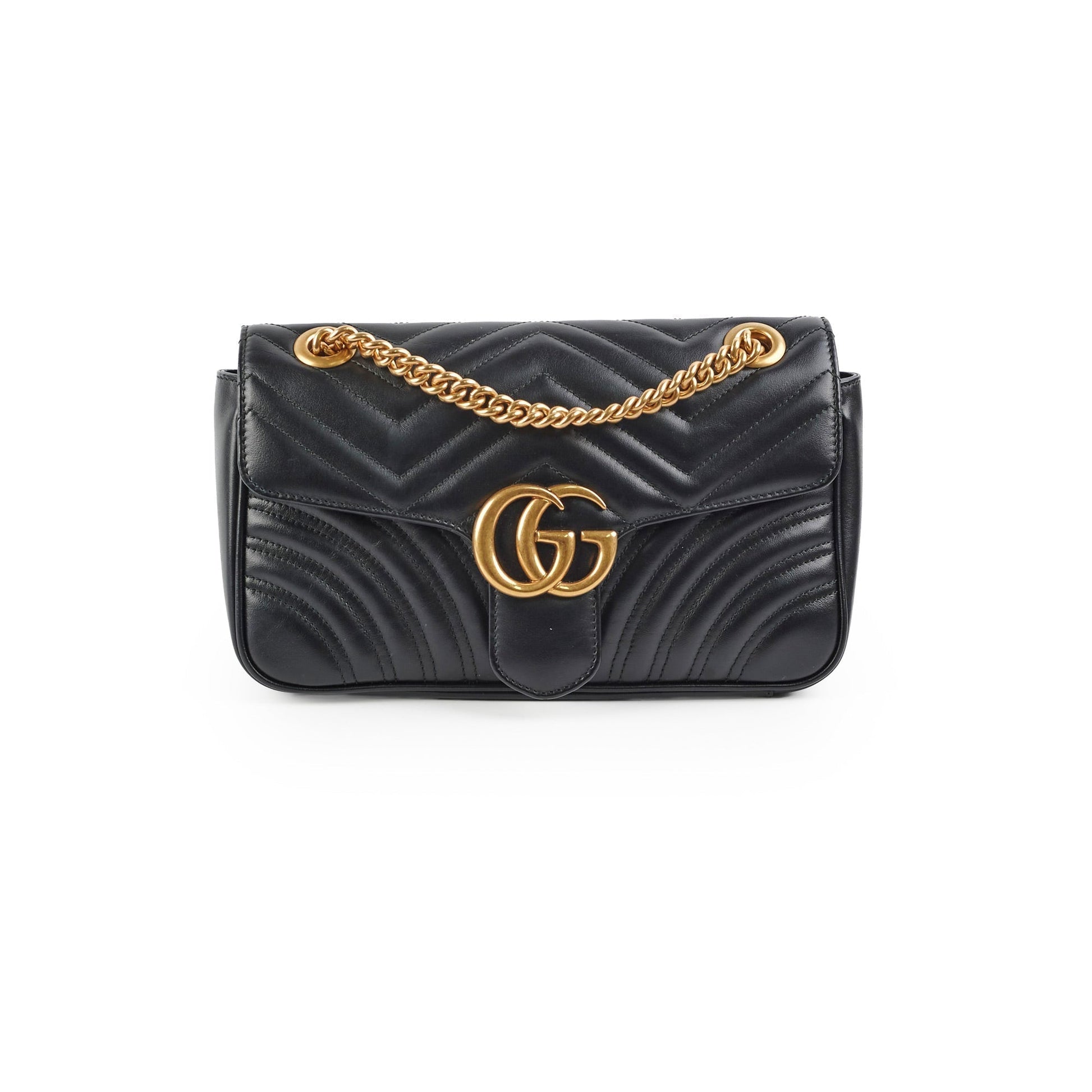 Gucci Marmont Crossbody Bag Black Small 4