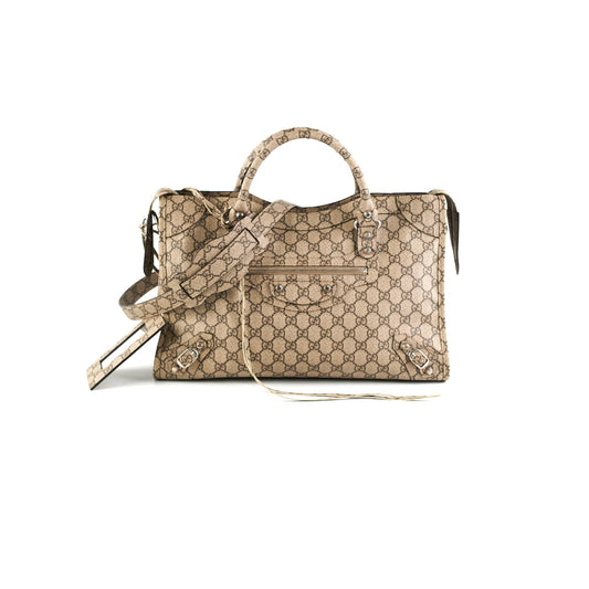 Gucci Balenciga The Hacker Projoect Classic City Bag Canvas Travel Bag