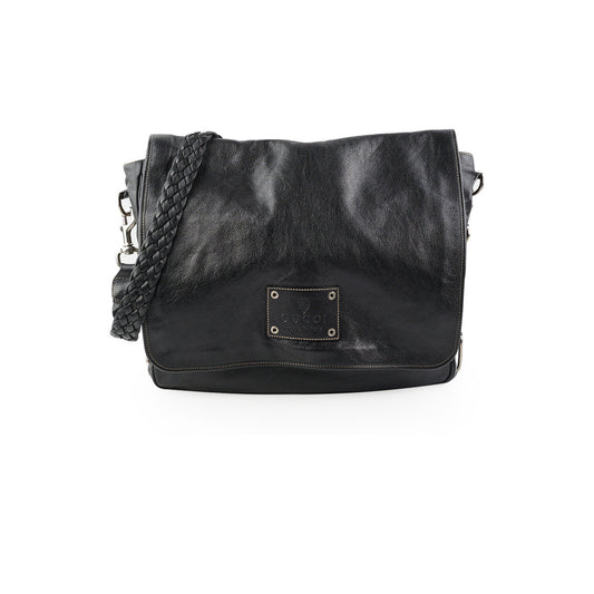 Gucci Crest Messenger Bag Black Chain Travel Bag