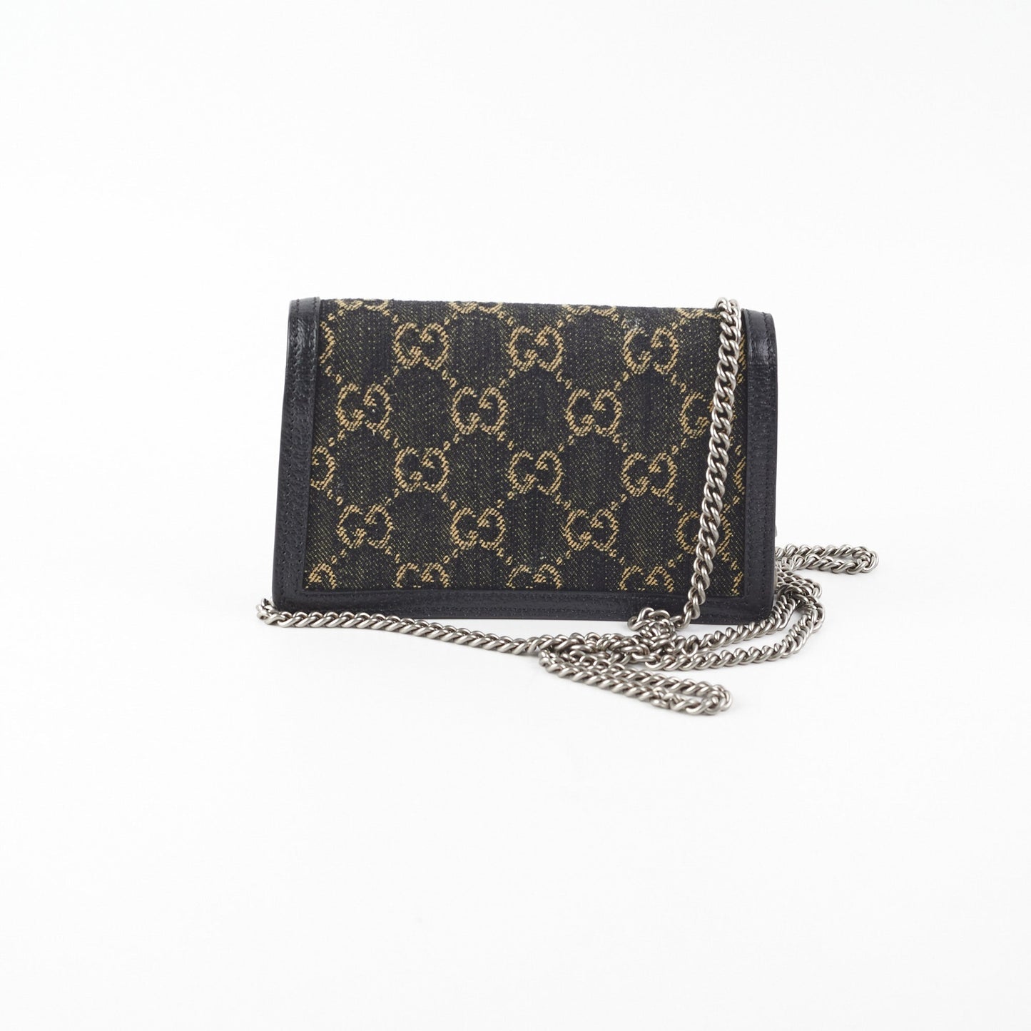 Gucci Dionysus Super Shoulder Bag Black Mini Crossbody Bag