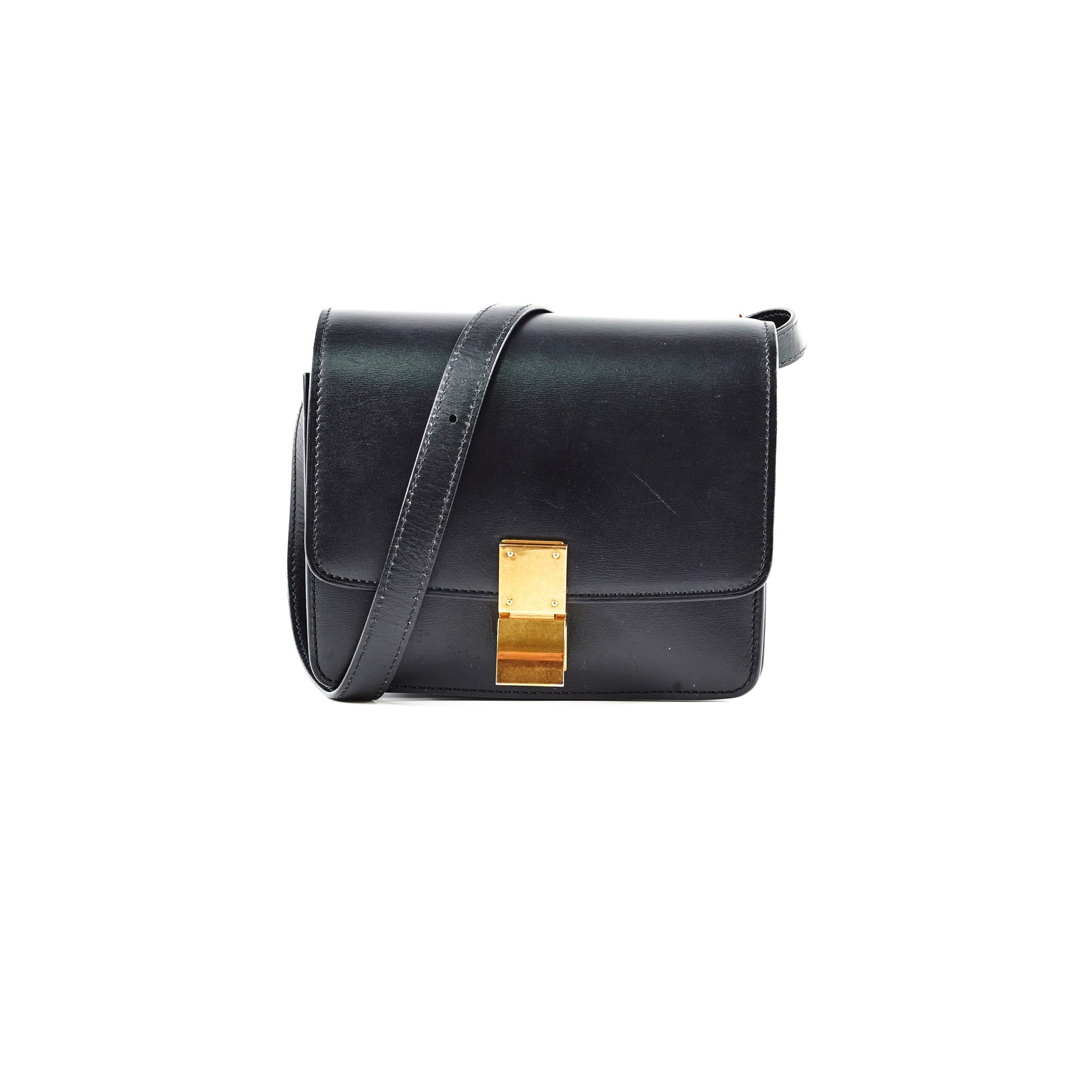 Luxury Box Bag Black Mini Travel Bag