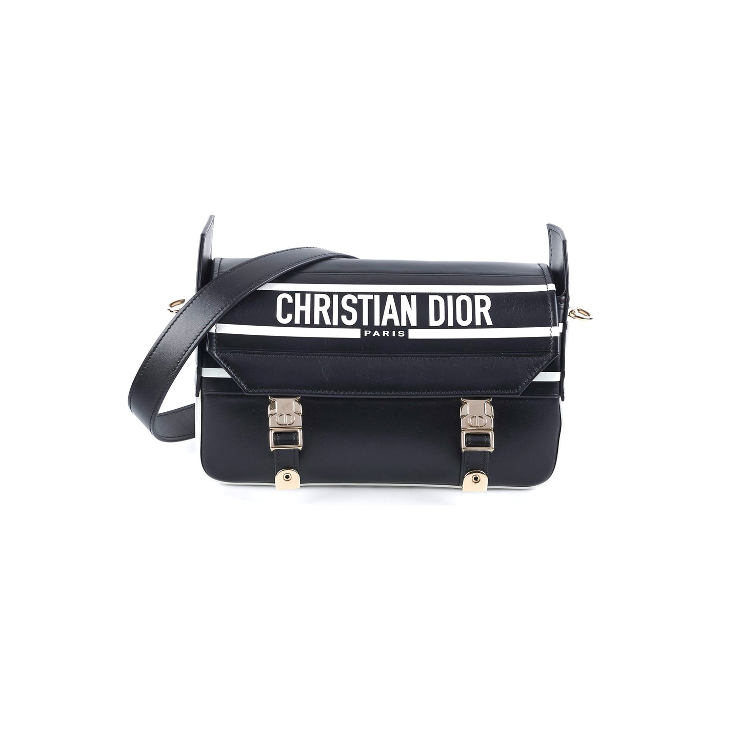 Dior Christian Camp Bag And Black White Travel Bag