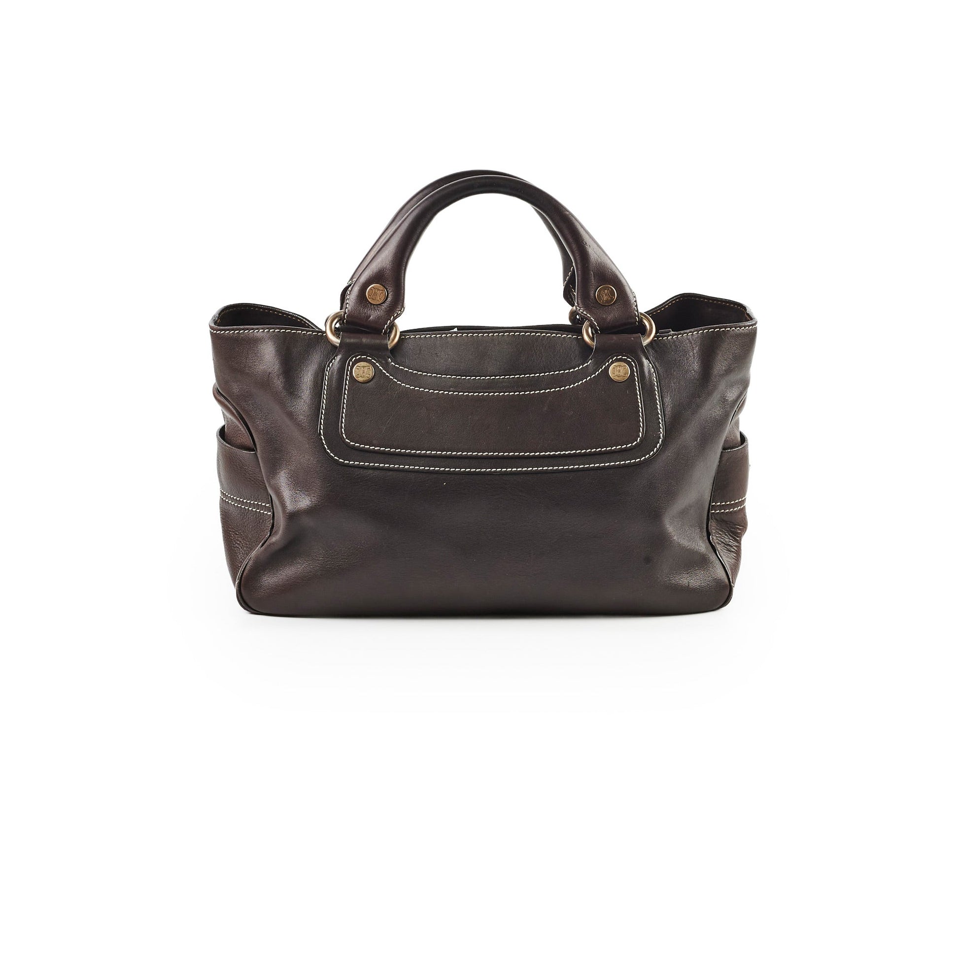 Luxury Boogie Bag Leather Black Travel Bag
