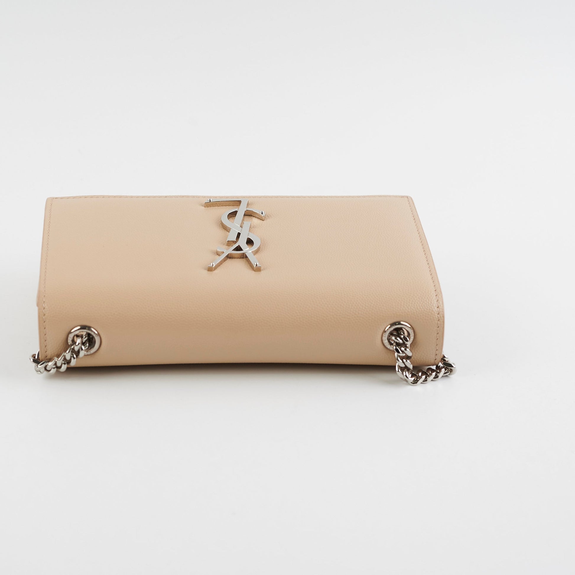 YSL Saint Laurent Kate Bag Beige Small Chain Shoulder Bag