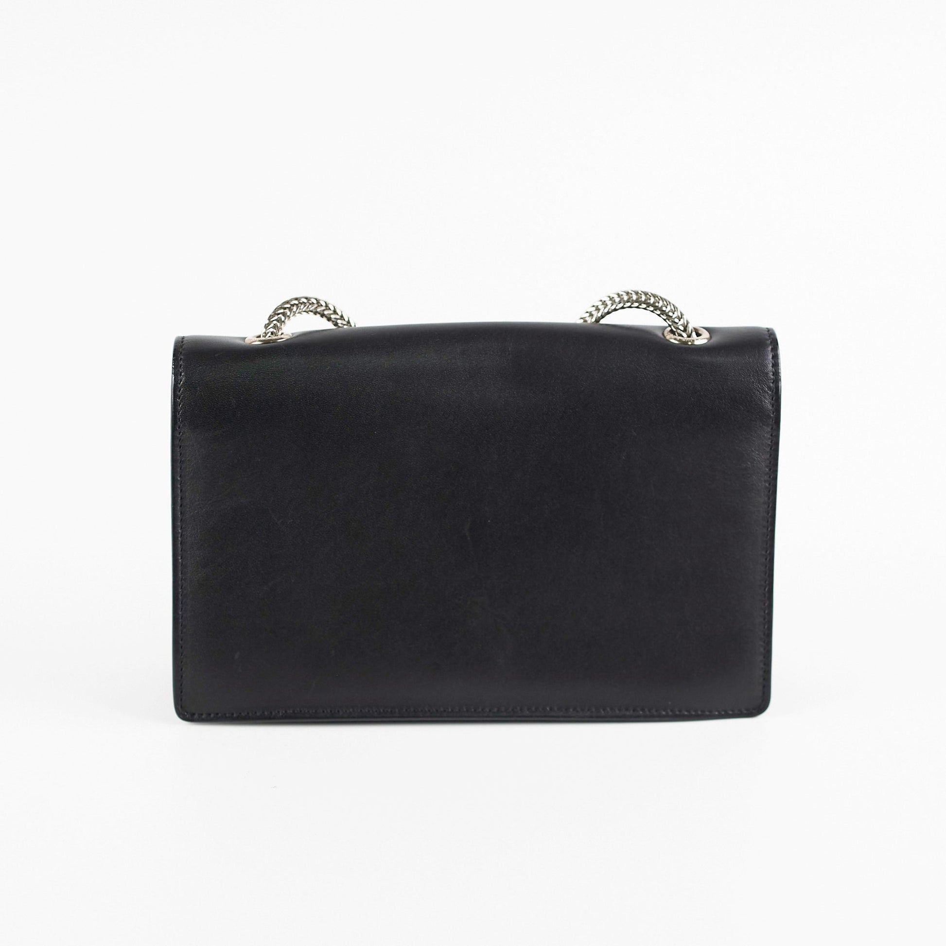 YSL Saint Laurent Studded Crossbody Bag Black