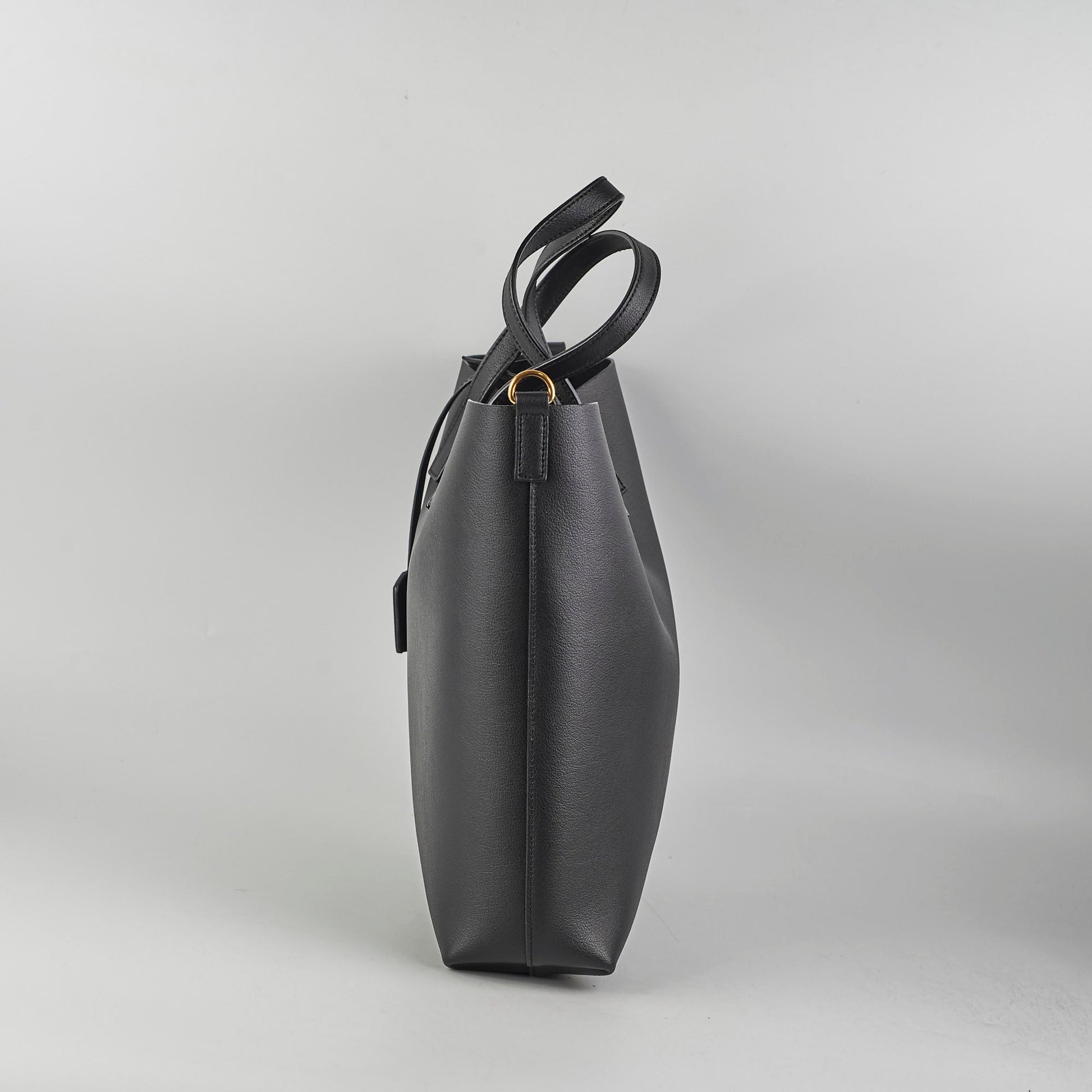 YSL Saint Laurent Shopping Tote Black Toy Shoulder Bag
