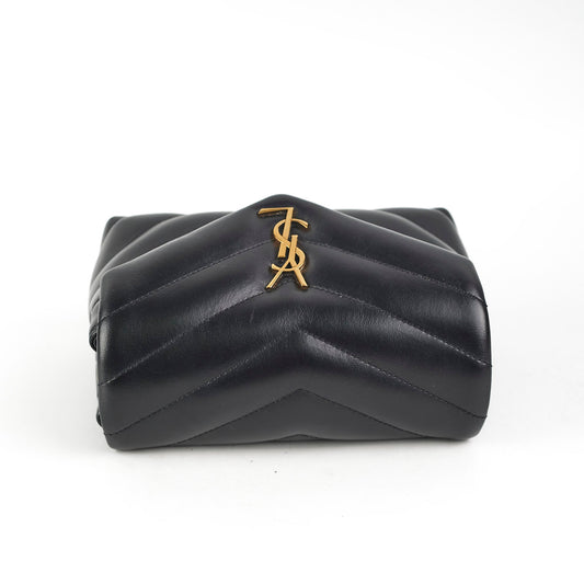 YSL Saint Laurent Lou Lou Crossbody Bag Black Toy 4