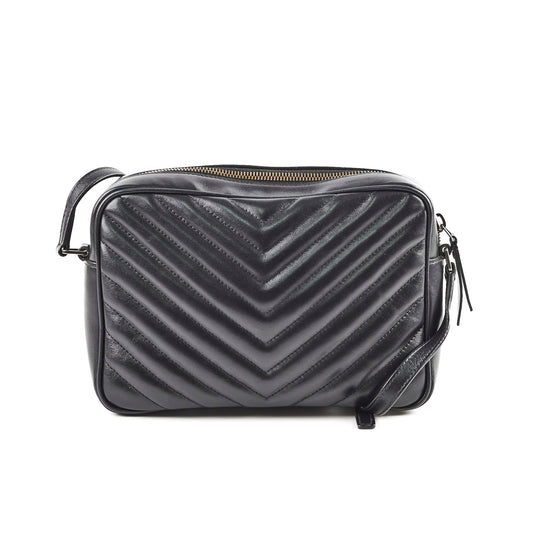 YSL Saint Laurent Lou Camera Bag Black Crossbody Bag 4