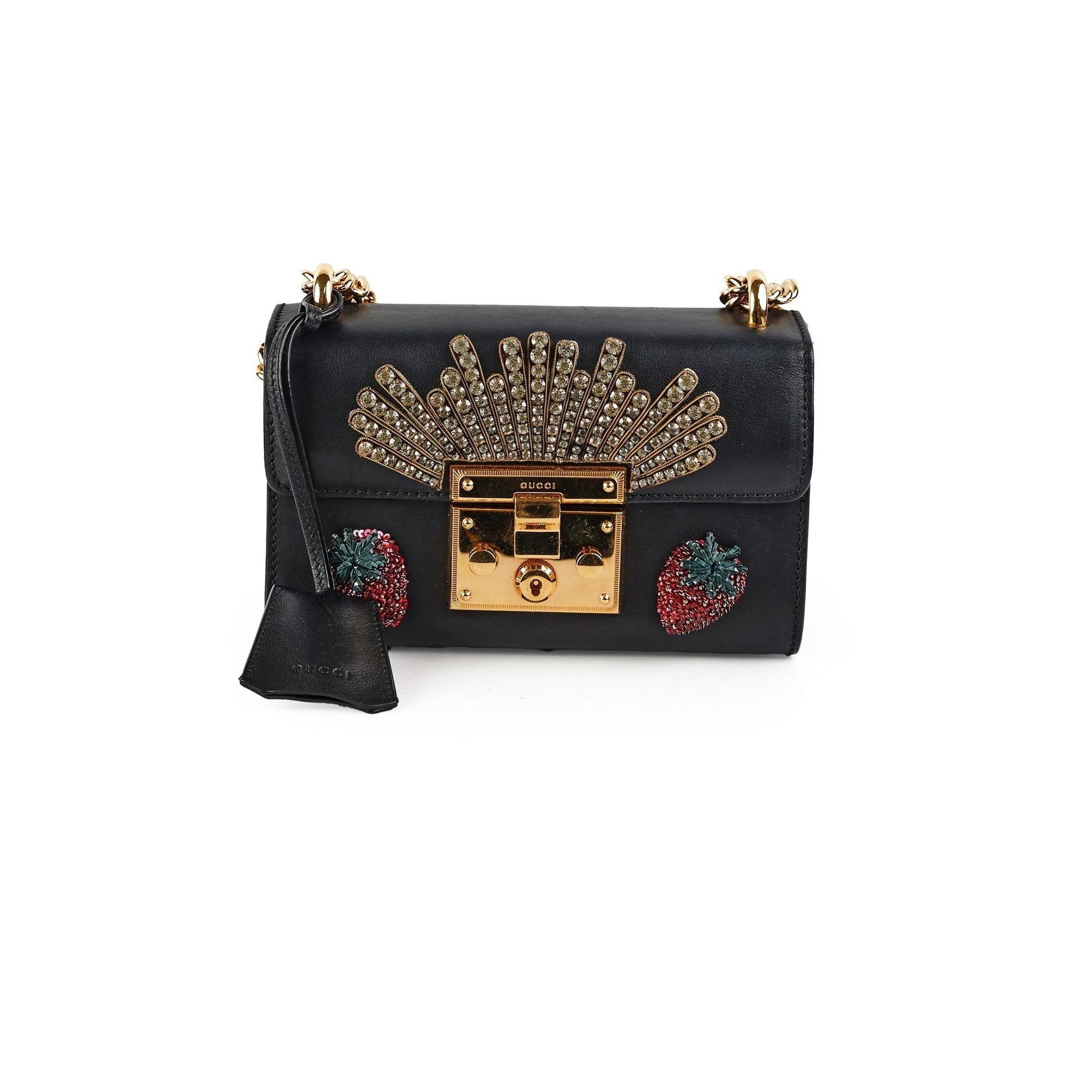 Gucci Padlock Limited Edition Crossbody Bag Black Small