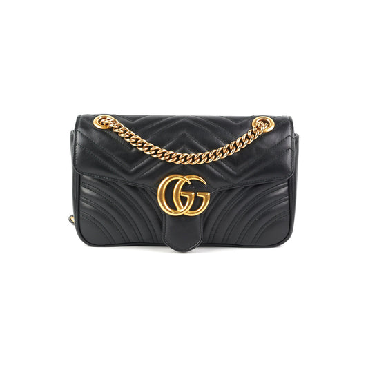 Gucci Item Marmont Crossbody Bag Black Small