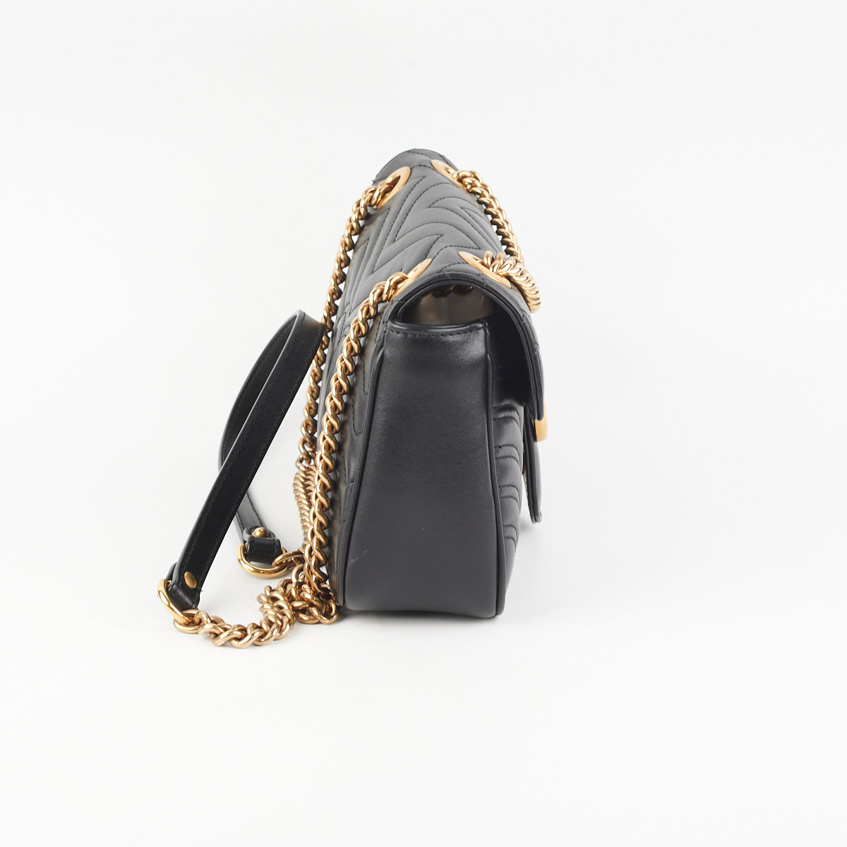 Gucci Item Marmont Crossbody Bag Black Small