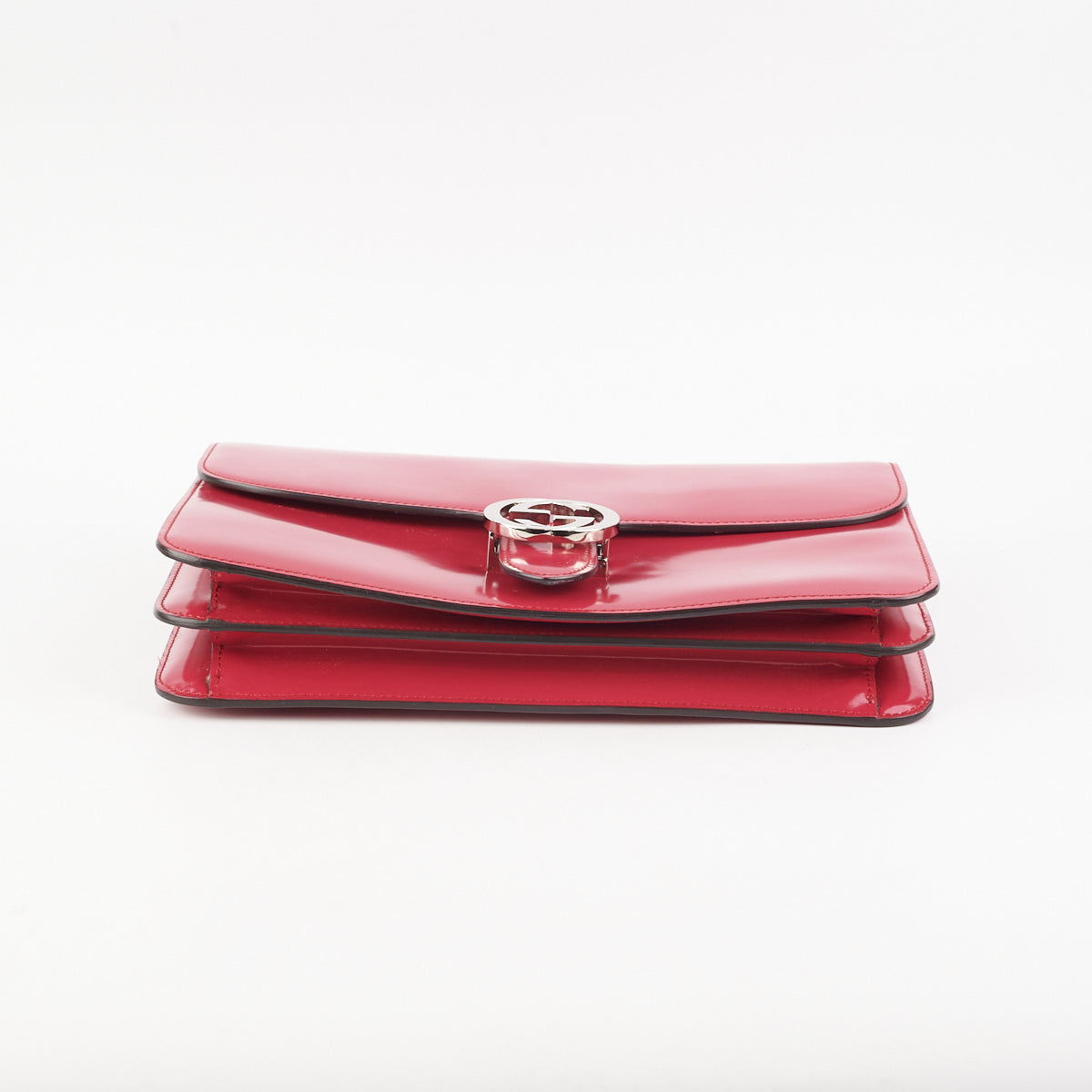Gucci Interlocking Shoulder Bag Fuchsia Medium