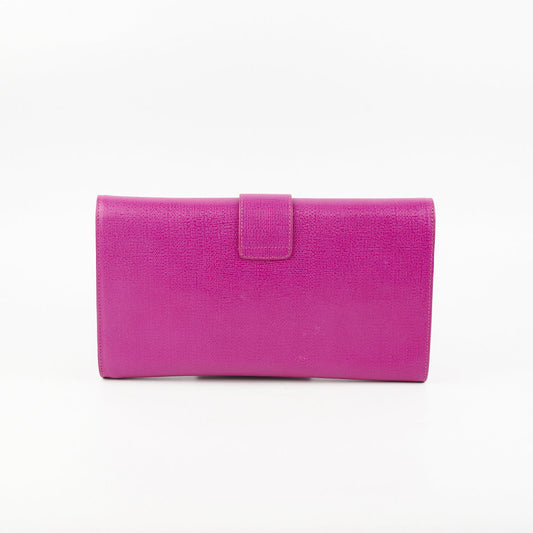 YSL Saint Laurent Item Clutch Fuchsia Clutch Bag