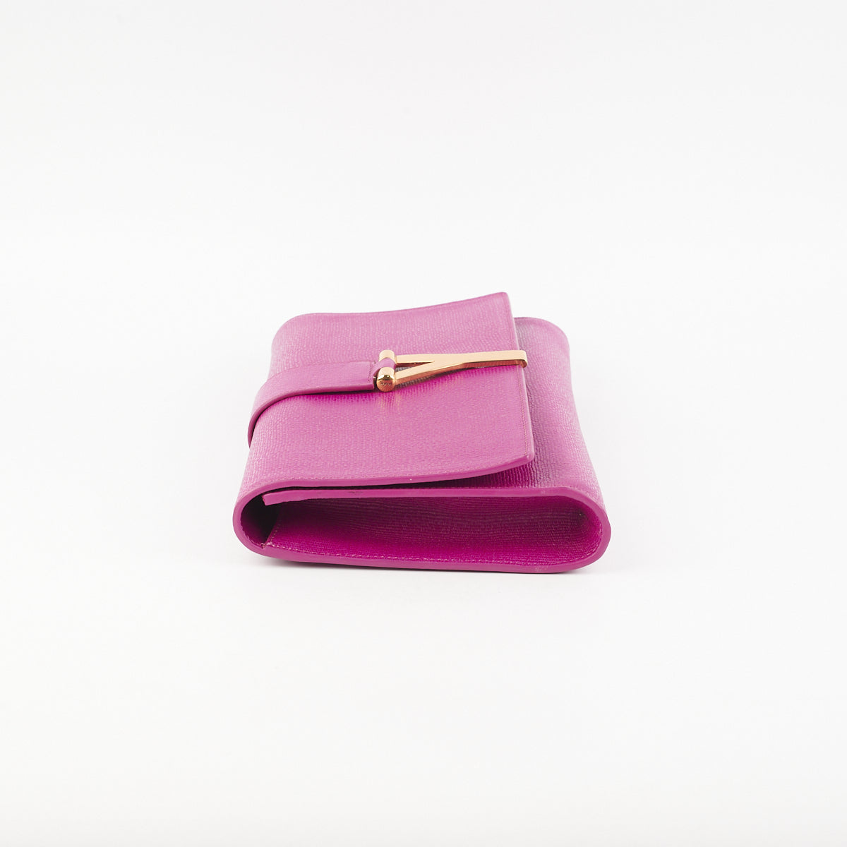 YSL Saint Laurent Item Clutch Fuchsia Clutch Bag