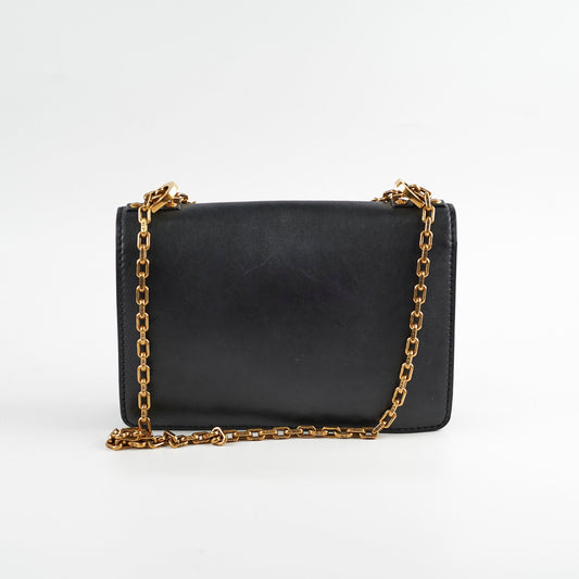 Dior Ja Bag Black Medium Flap Shoulder Bag